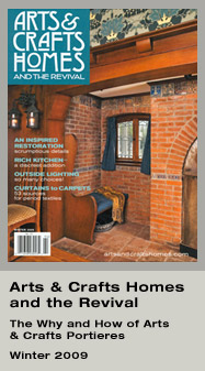 Arts & Crafts Homes and the Revival - The Why and How of Arts & Crafts Portieres - Winter 2009